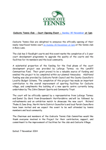 CODICOTE TENNIS CLUB