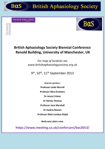here. - British Aphasiology Society