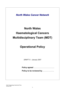 North Wales Cancer Network