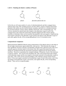 LAB 11: Modeling the Relative Acidities of Carboxylic Acids