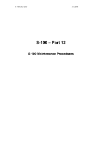 12-2 Maintenance Procedures - International Hydrographic