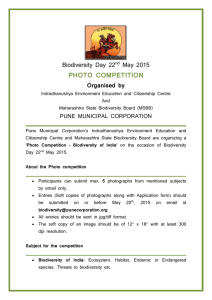 Biodiversity Day 2015 – Photo Competition Notification