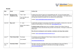 Volunteer Meeting - Volunteer Centre Blackpool, Wyre and Fylde