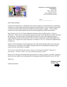 RtI Permission Letter Example - School Administrators of Iowa