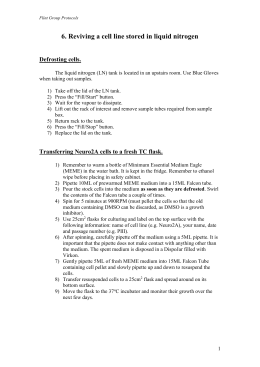 Pipette Calibration SOP