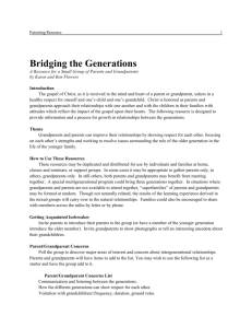 Bridging the Generations - Florida Conference of Seventh