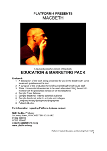 education & marketing pack