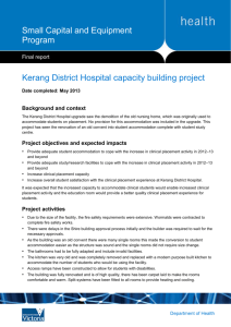 Department of Health Kerang District Hospital capacity building p