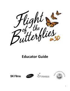 Flight of the Butterflies Educator`s Guide