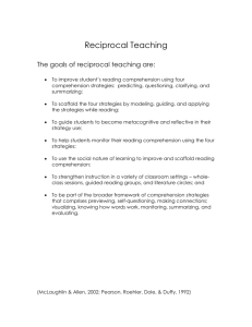 Reciprocal Teaching Process II - Shasta County Office of Education