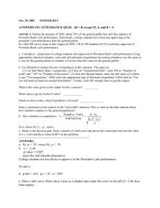 Oct. 29 Lab Answers - Penn State Department of Statistics