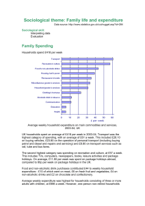Sociological theme: Family life