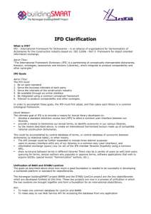 IFD Clarification