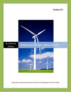 Wind Energy Unit - College of Engineering at Iowa State University