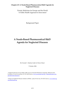 Neglected Diseases - WHO archives