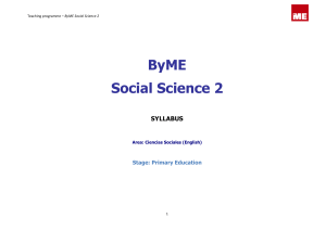 Programacion Social Science 2