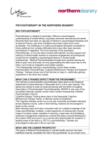 Psychotherapy Specialty Template