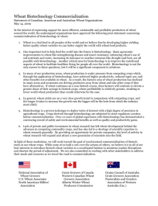 Trilateral Biotech Statement - May 14, 2009