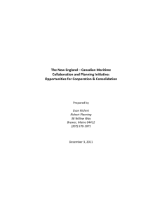 2011 Final Richert Report on Maritime Collaboration