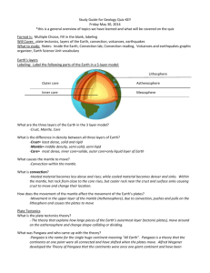 Study Guide for Geology Quiz-KEY Friday May 30, 2014 *this is a