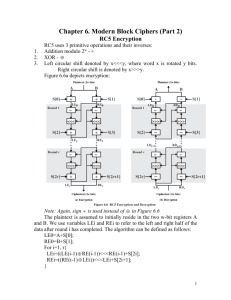 Chapter 6. Modern Block Ciphers (Part 2)