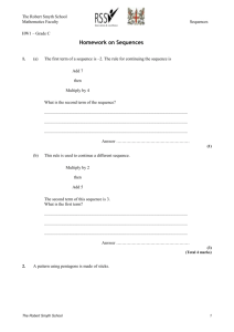 Homework on analysing questionnaires – grade C