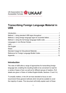 UEB foreign language guidelines – word doc file