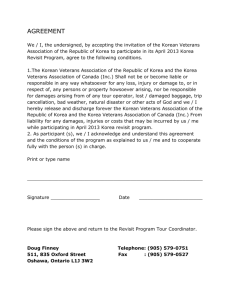 Application Forms - The Korea Veterans Association of Canada