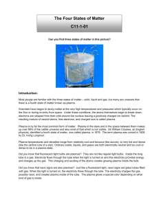 The States of Matter Activity C11-1-01