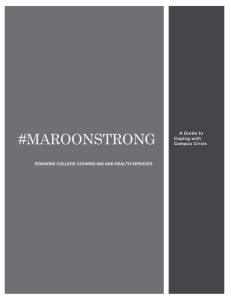 # MAROON STRONG - Roanoke College