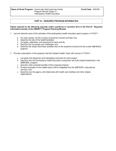 RFP FY2012 ACLS Continuation Package FC: 340