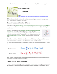 Osmosis - MathBench