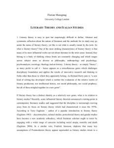 Theory - University of Reading