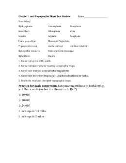 071-329-1000 Identify Topographic Symbols on a Map