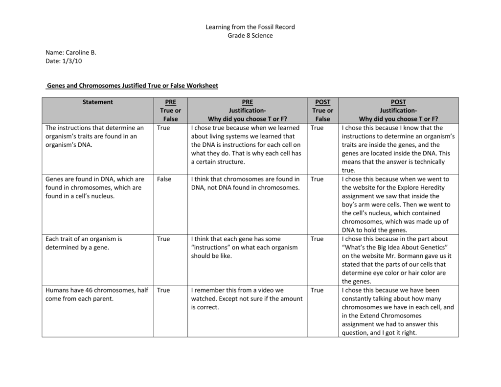 32 Genes And Chromosomes Worksheet Answers - Worksheet Resource Plans