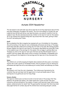 Nursery Autumn Newsletter