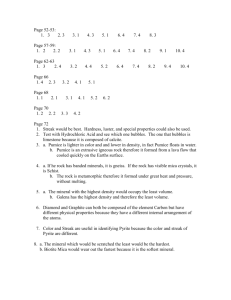 Review Book Answers: unit 3