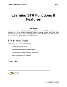 Learning STK Functions & Features - Appendix B