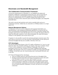 Bandwidth Management Overview
