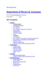 51green_s12 - Department of Physics and Astronomy