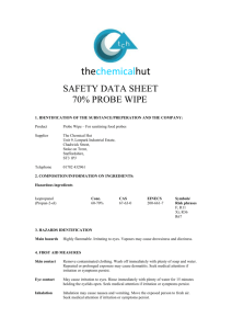 Safety Data Sheet - The Chemical Hut