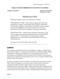 Resolution E-4368 - Pacific Gas and Electric Company