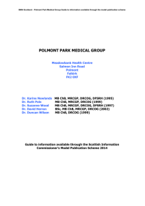 [Insert Practice Name] - Polmont Park Medical Group