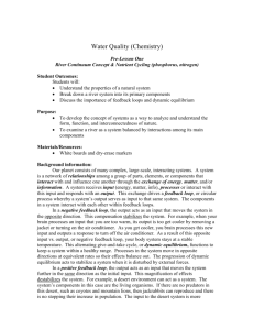 Water Quality (Chemistry) - The Beaver Creek Environmental Atlas