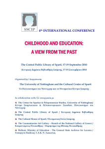 4th INTERNATIONAL CONFERENCE - The Society for the Study of