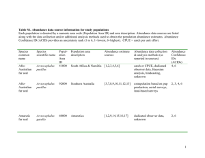 Table S1. Abundance data source information for study populations