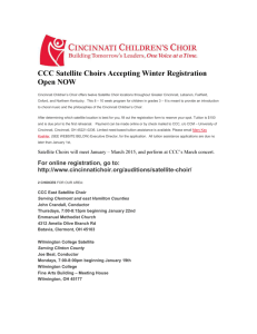 CCC Satellite Choirs Accepting Winter Registration Open NOW