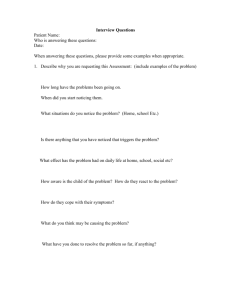 interview questions for parents for assessing children