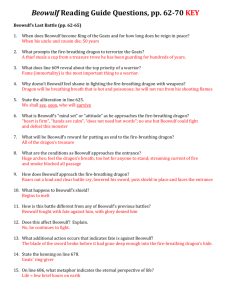 Beowulf Questions (pp. 62