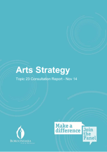 20141107-Topic-23-Art-Strategy-Consultation-Report